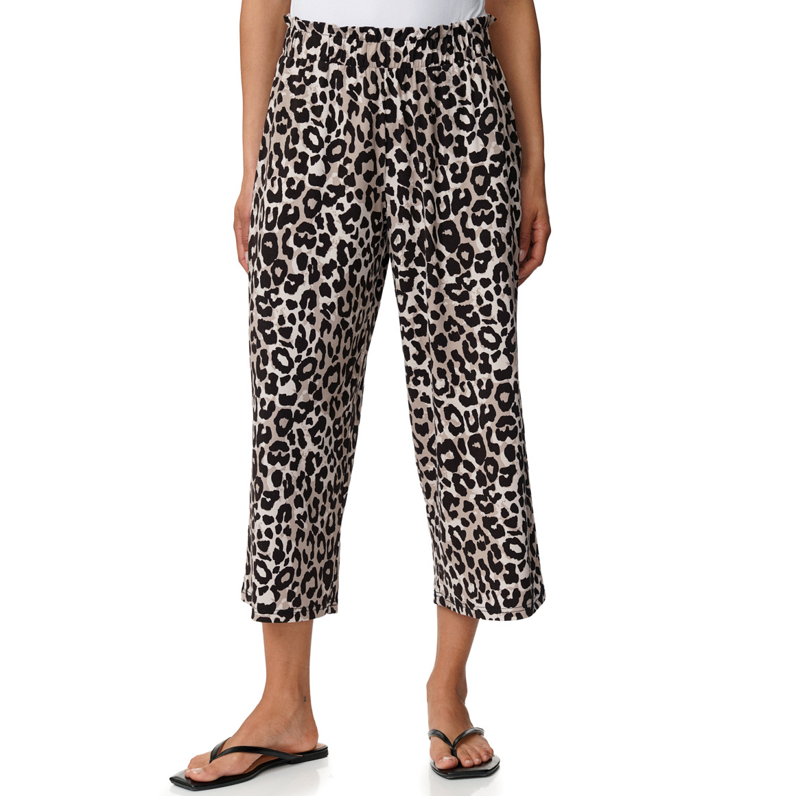 Damen Culotte aus Viskose-Mix
