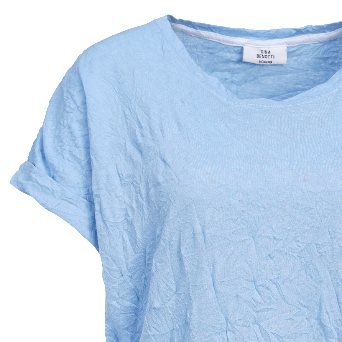 Damen T-Shirt in Crash-Optik