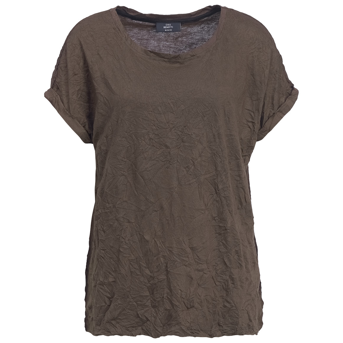 Damen T-Shirt in Crash-Optik