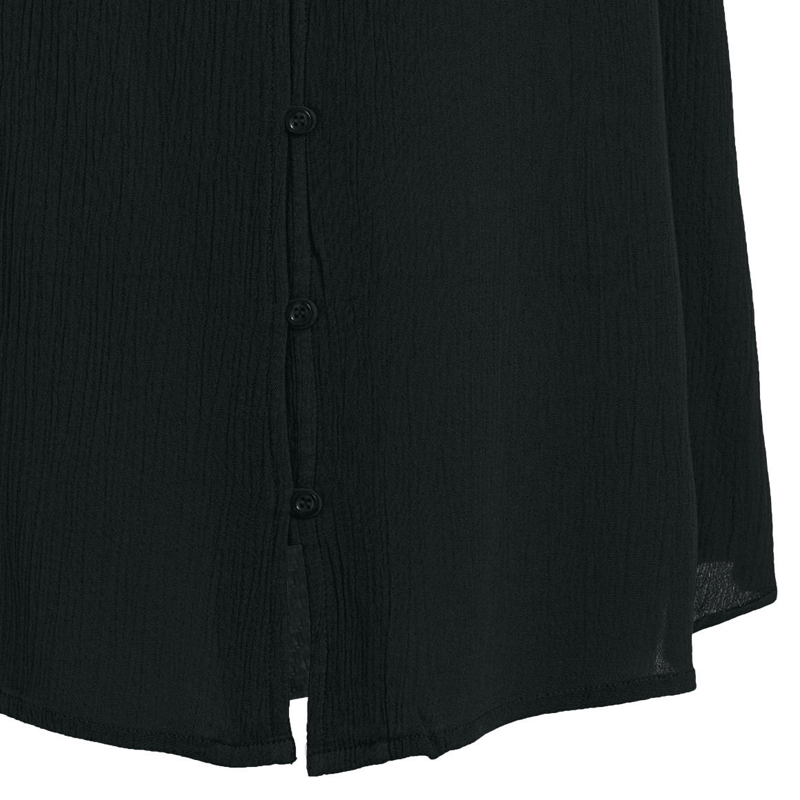 Damen Blusentop mit Knopfleiste