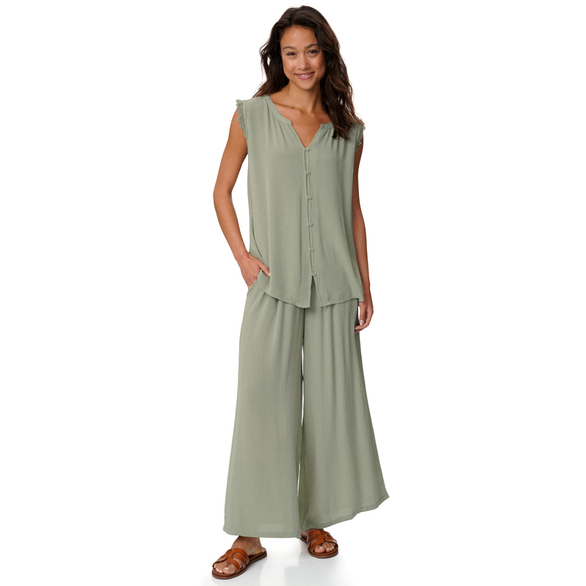 Damen Hose aus Viskose