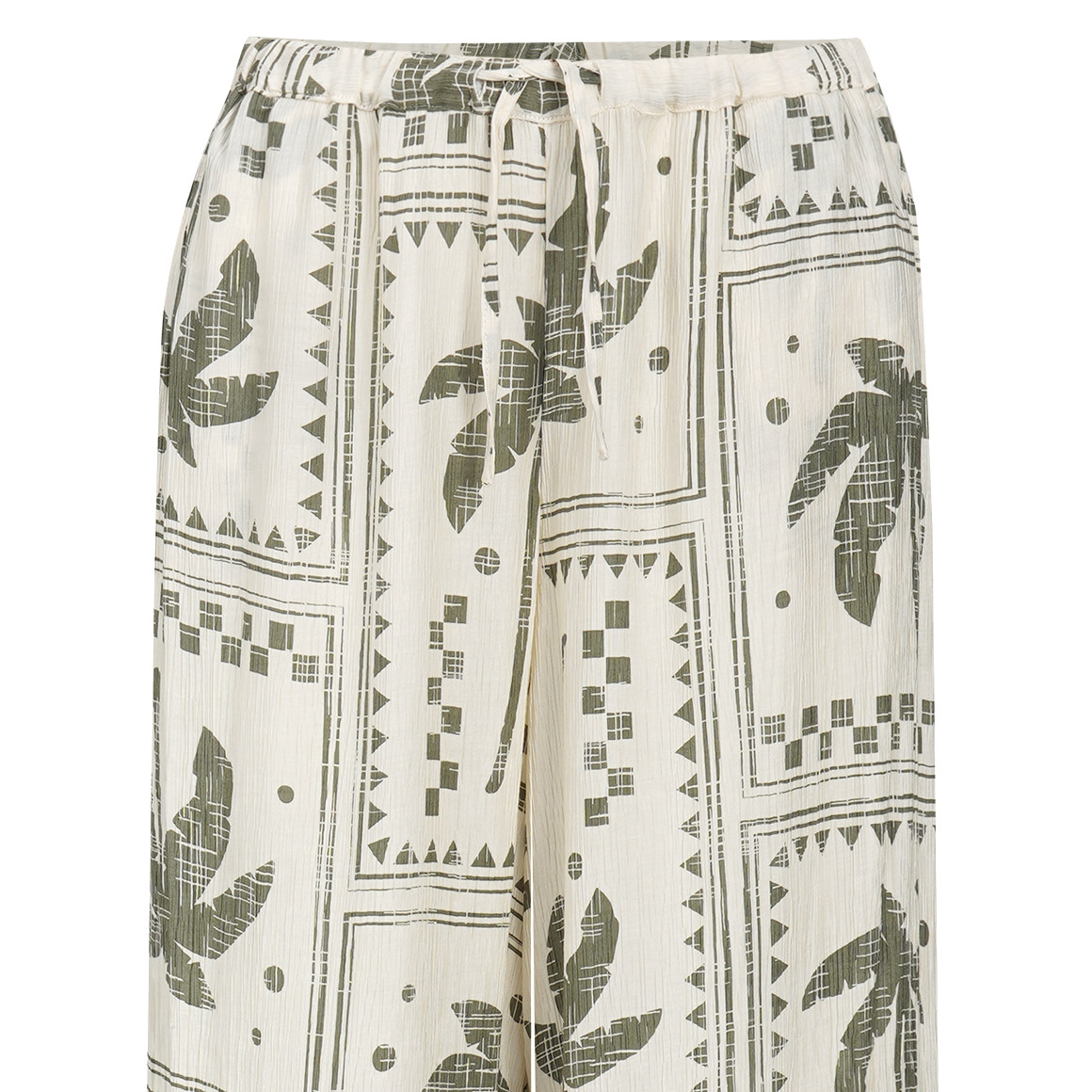 Damen Hose aus Viskose-Mix