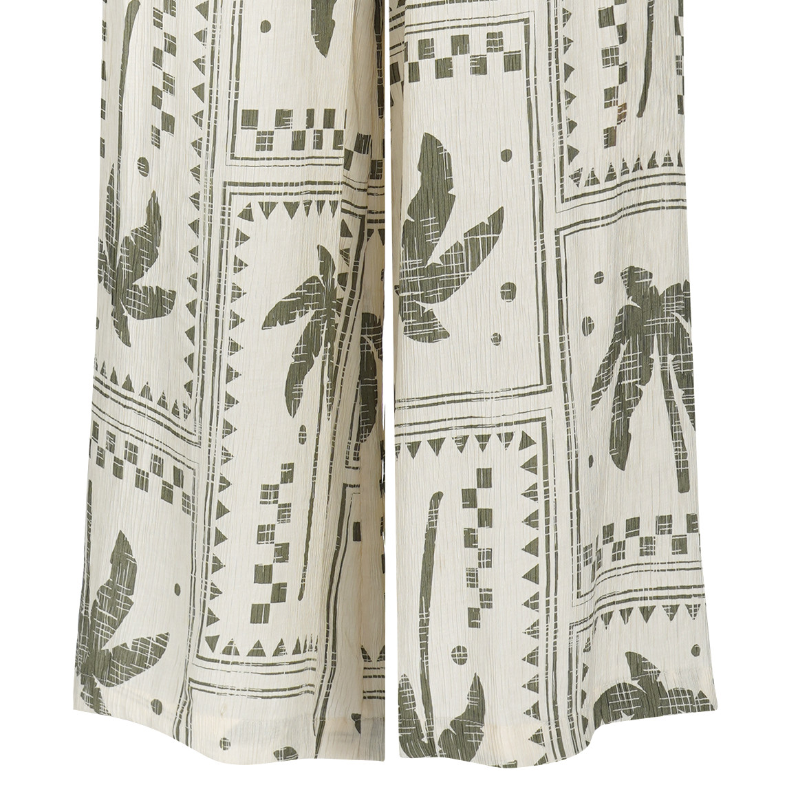 Damen Hose aus Viskose-Mix
