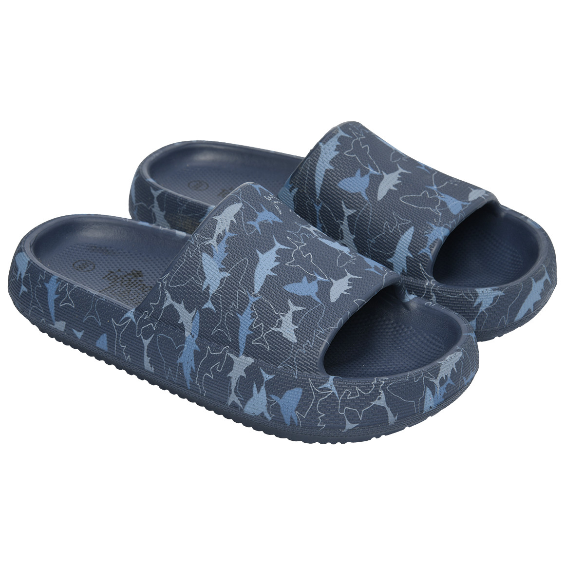 Kinder Badeschuhe mit Hai-Motiven