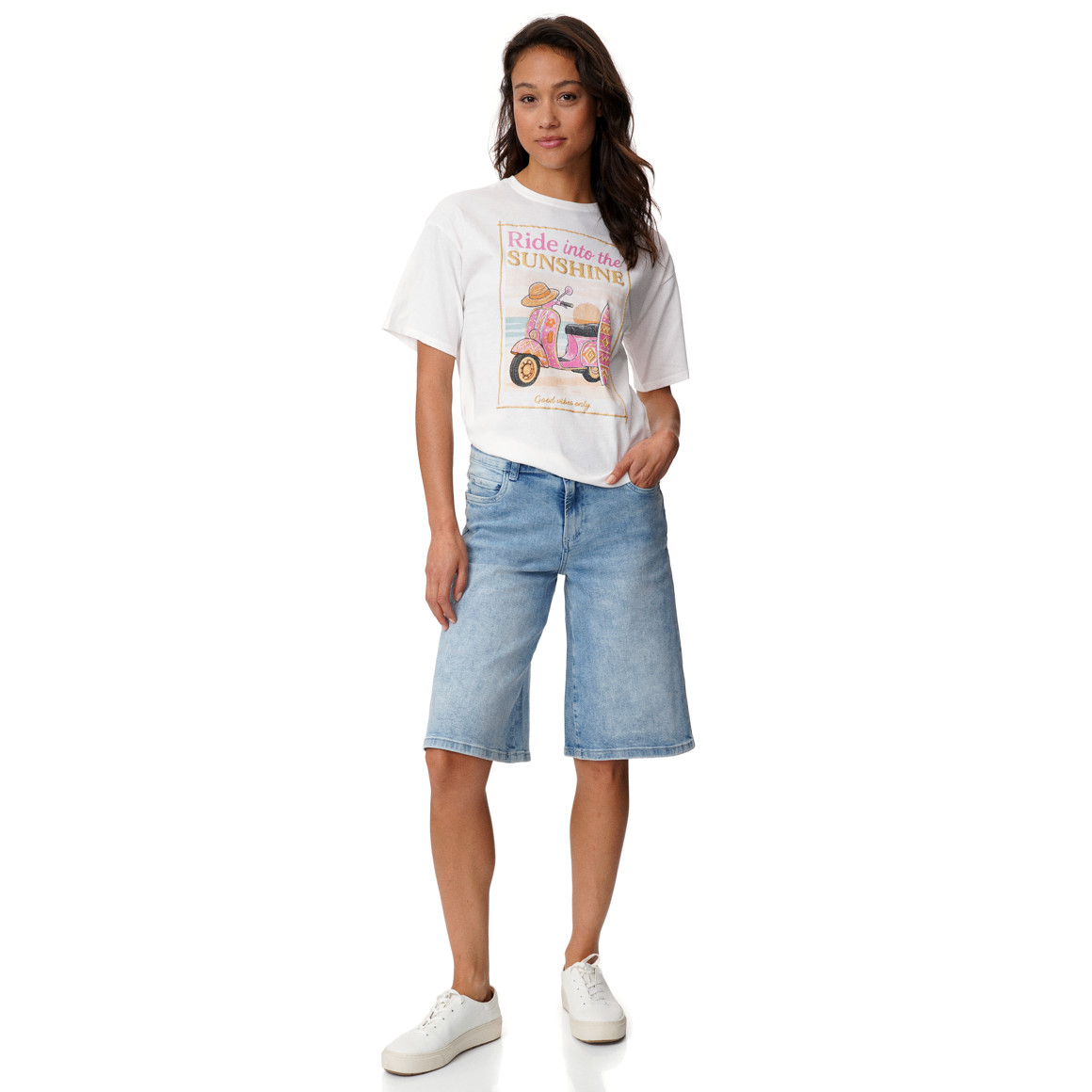Damen T-Shirt mit Print