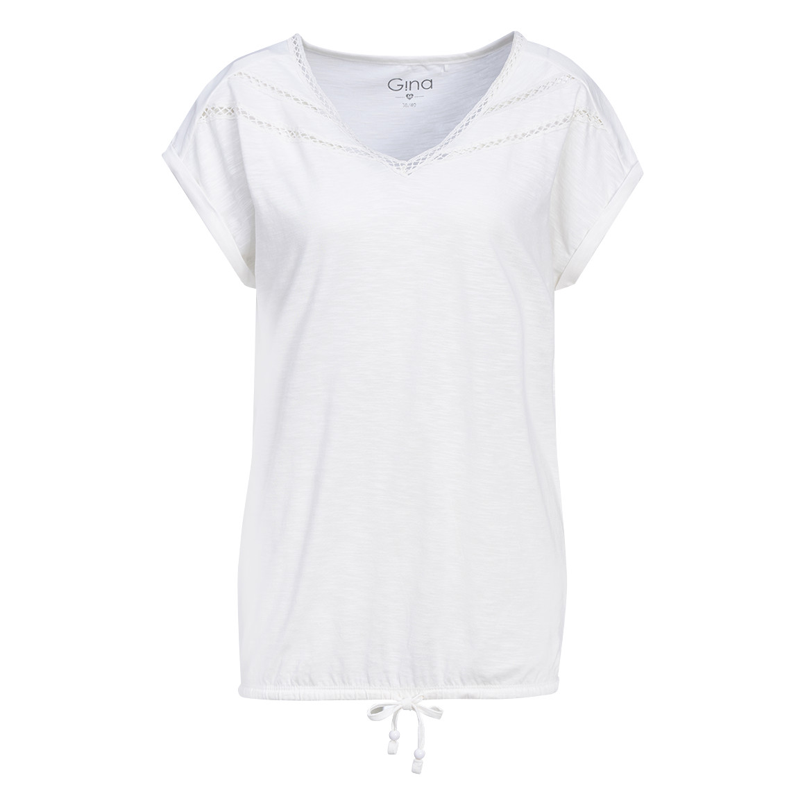 Damen T-Shirt mit Knotendetail