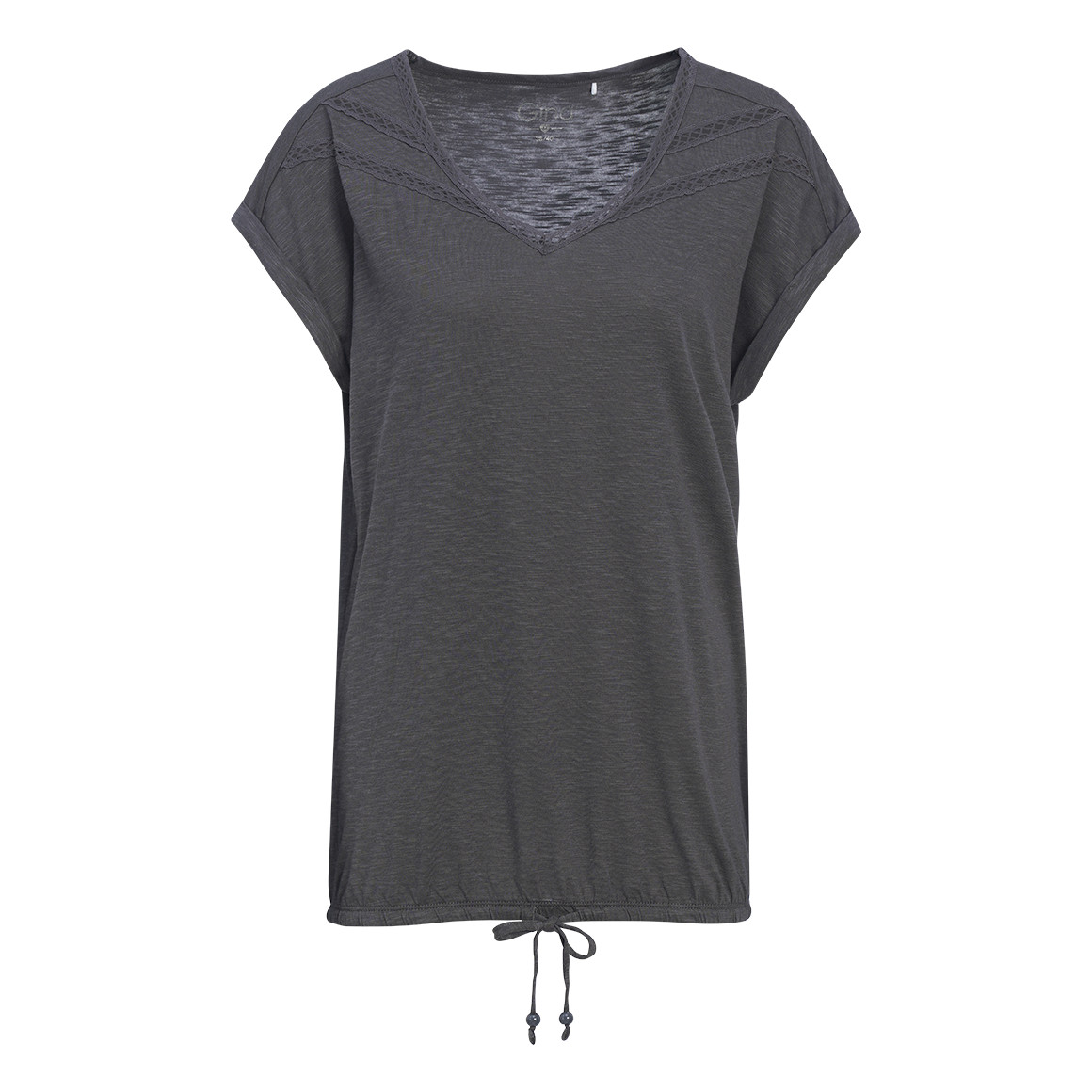 Damen T-Shirt mit Knotendetail