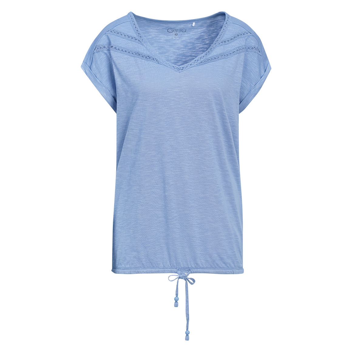 Damen T-Shirt mit Knotendetail
