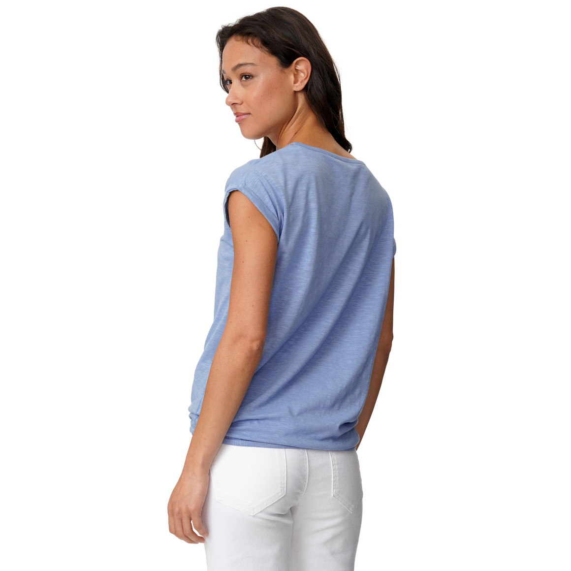 Damen T-Shirt mit Knotendetail