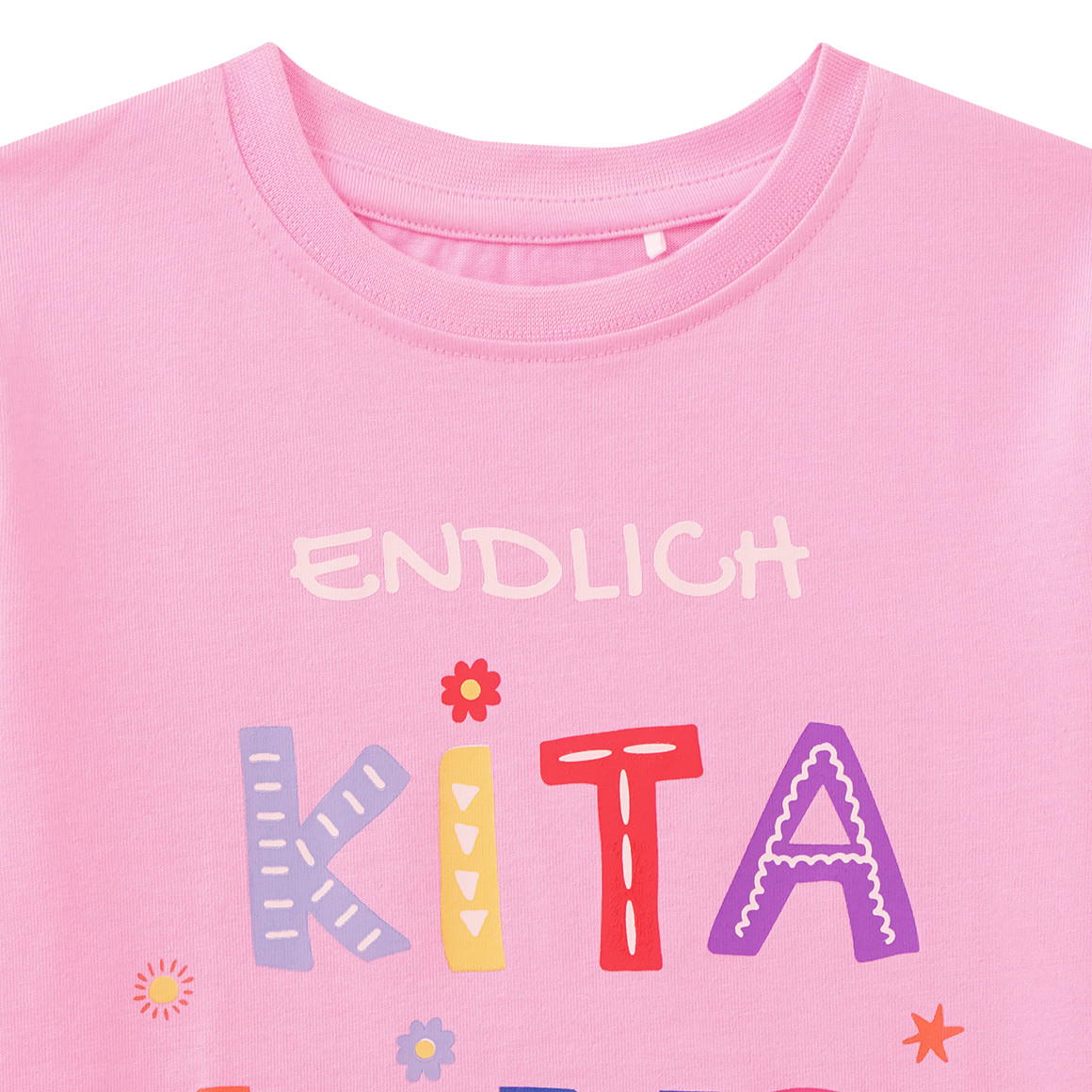 Mädchen T-Shirt zum Kitastart