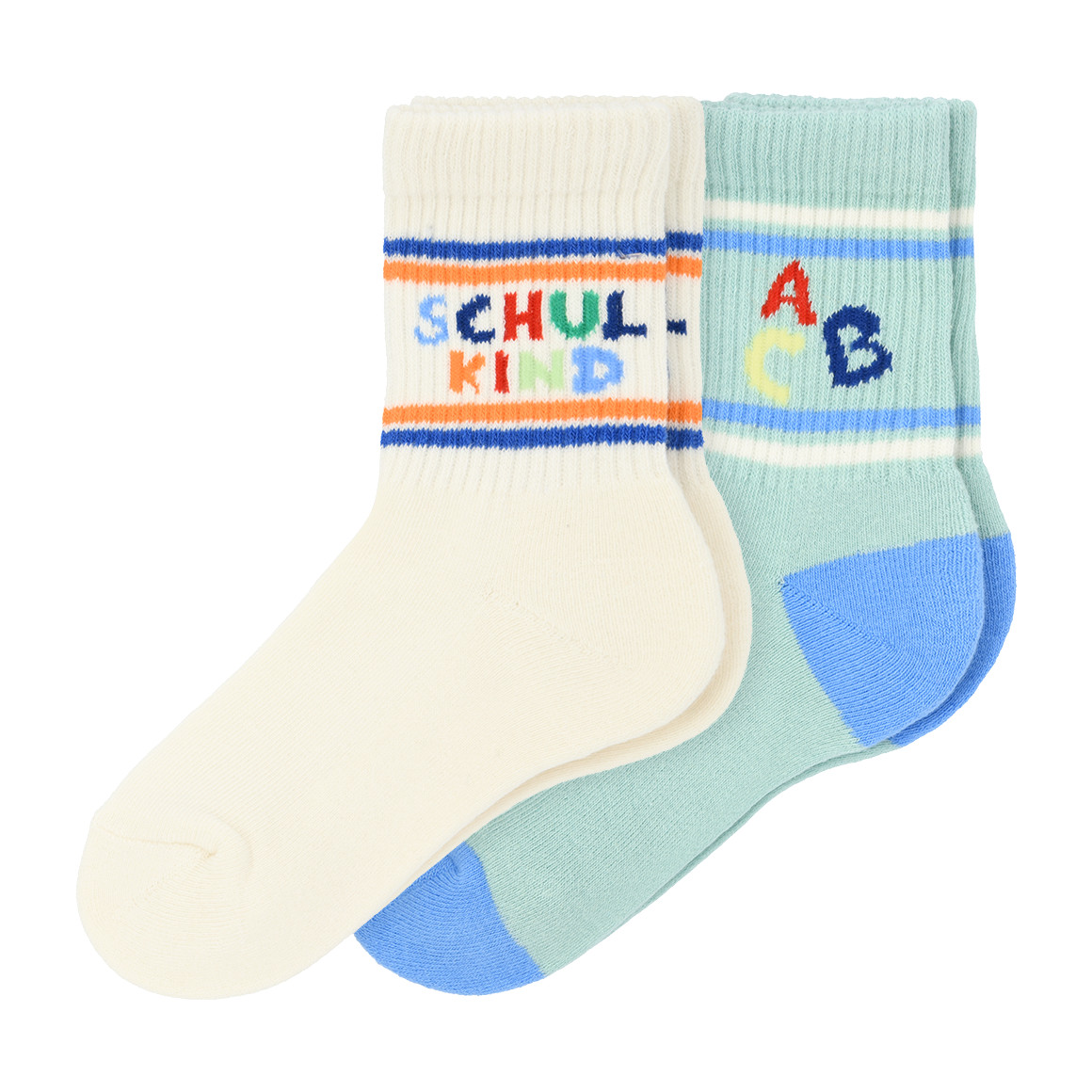 2 Paar Jungen Socken zur Einschulung