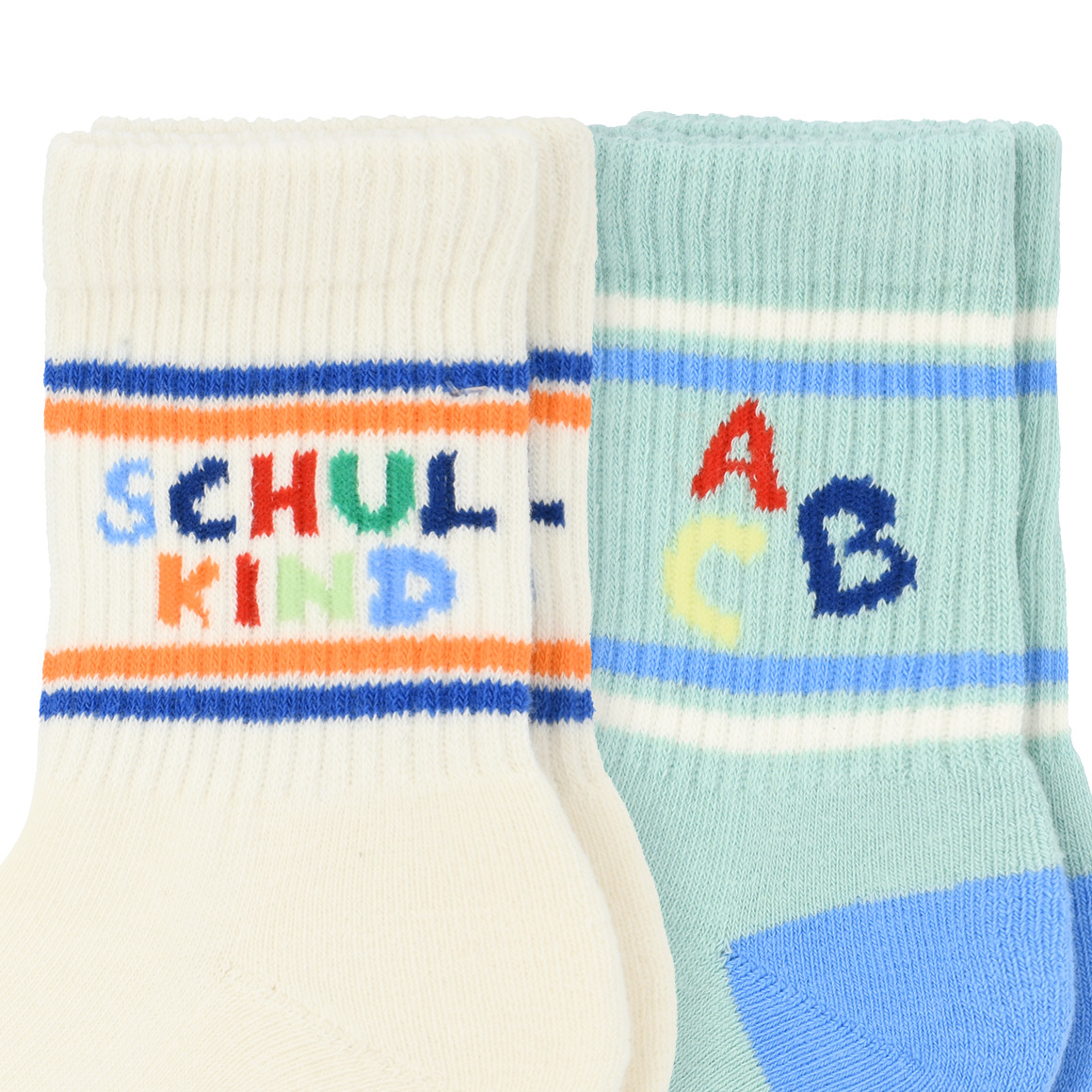 2 Paar Jungen Socken zur Einschulung