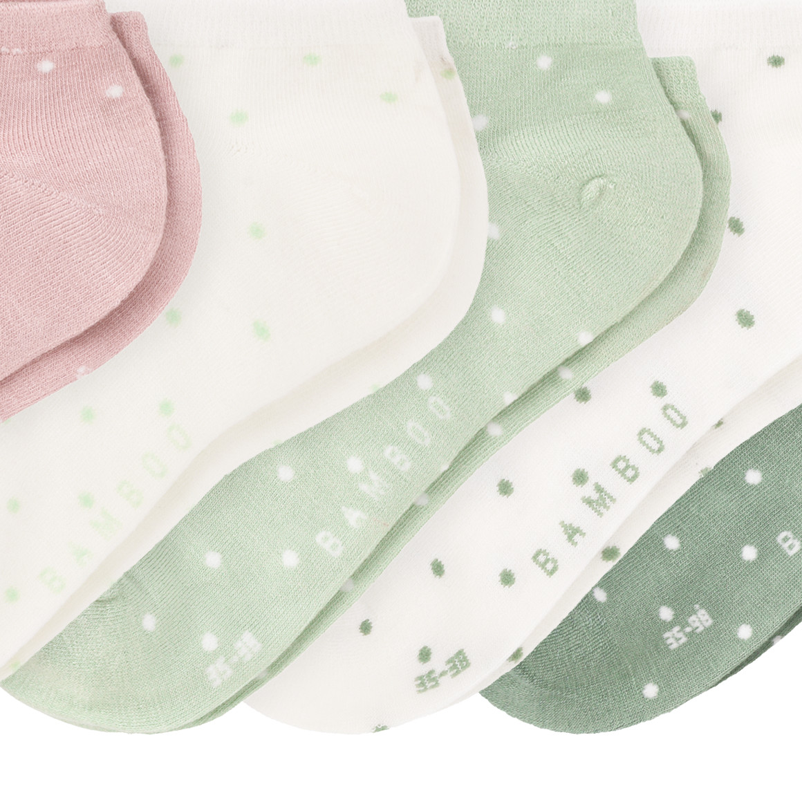 5 paar damessneakersokken met viscose
