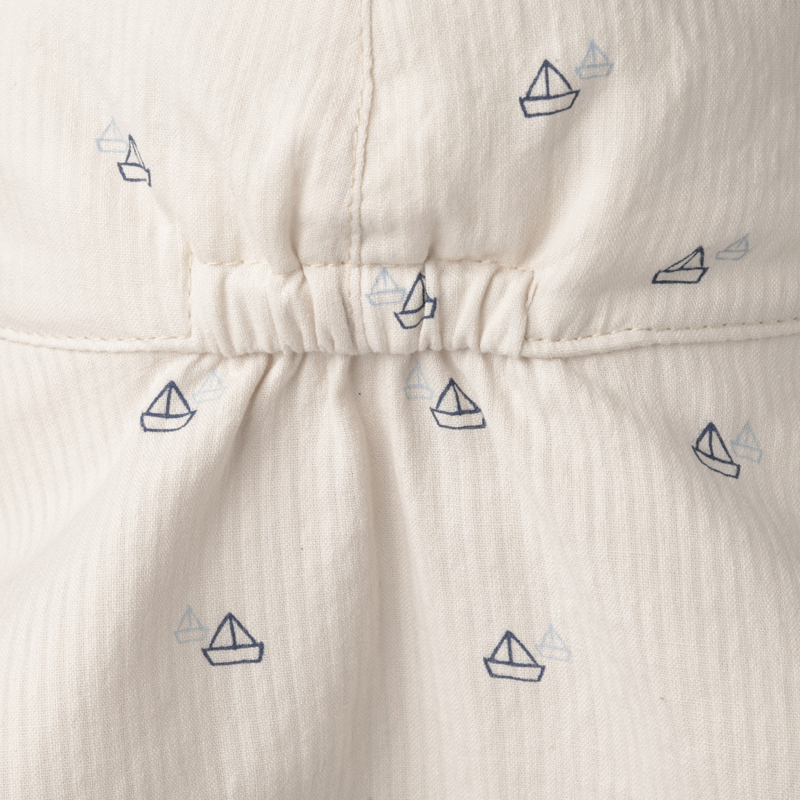 Baby Nackenkappe mit Schiffs-Motiven