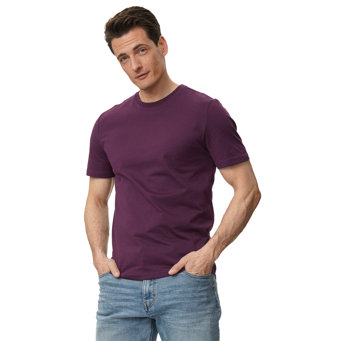 Herren T-Shirt im Basic-Look