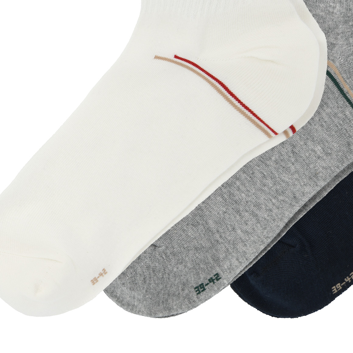 3 Paar Herren Sneaker-Socken knöchelhoch