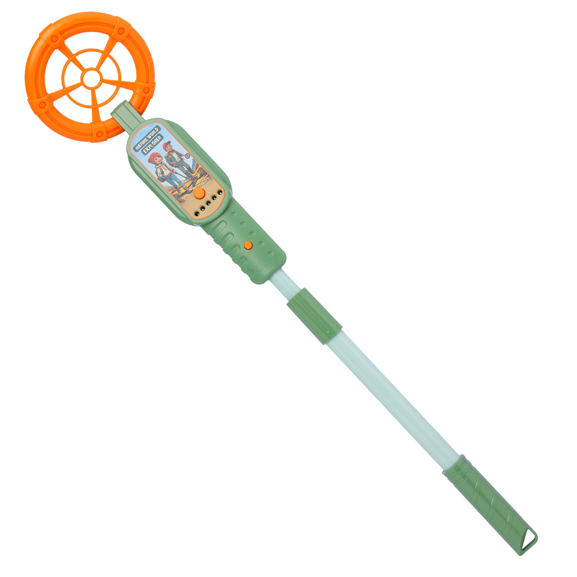 Metalldetektor mit Licht und Sound