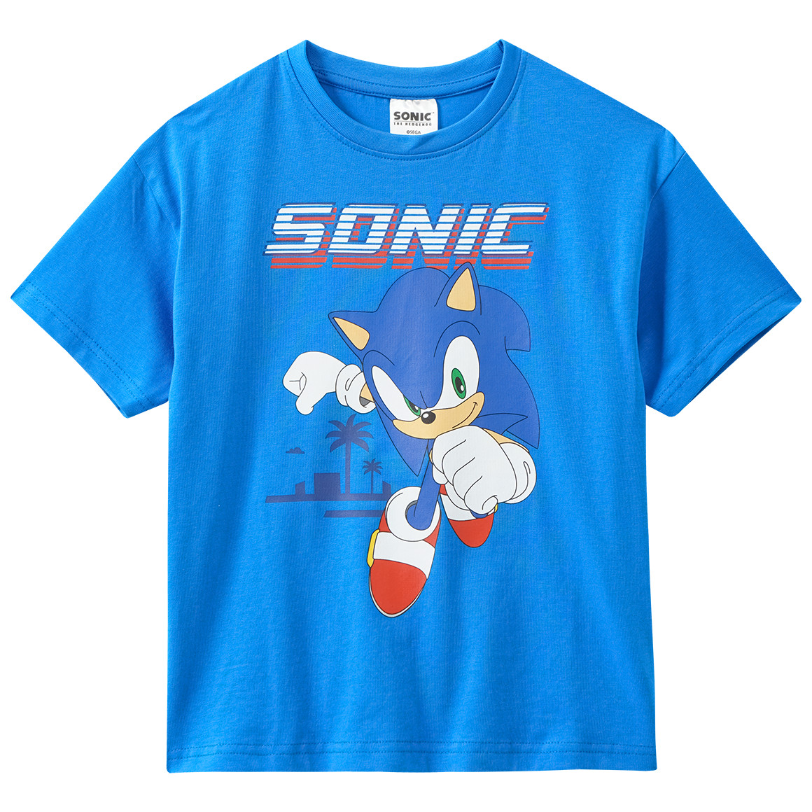 Sonic T-Shirt mit Front-Print