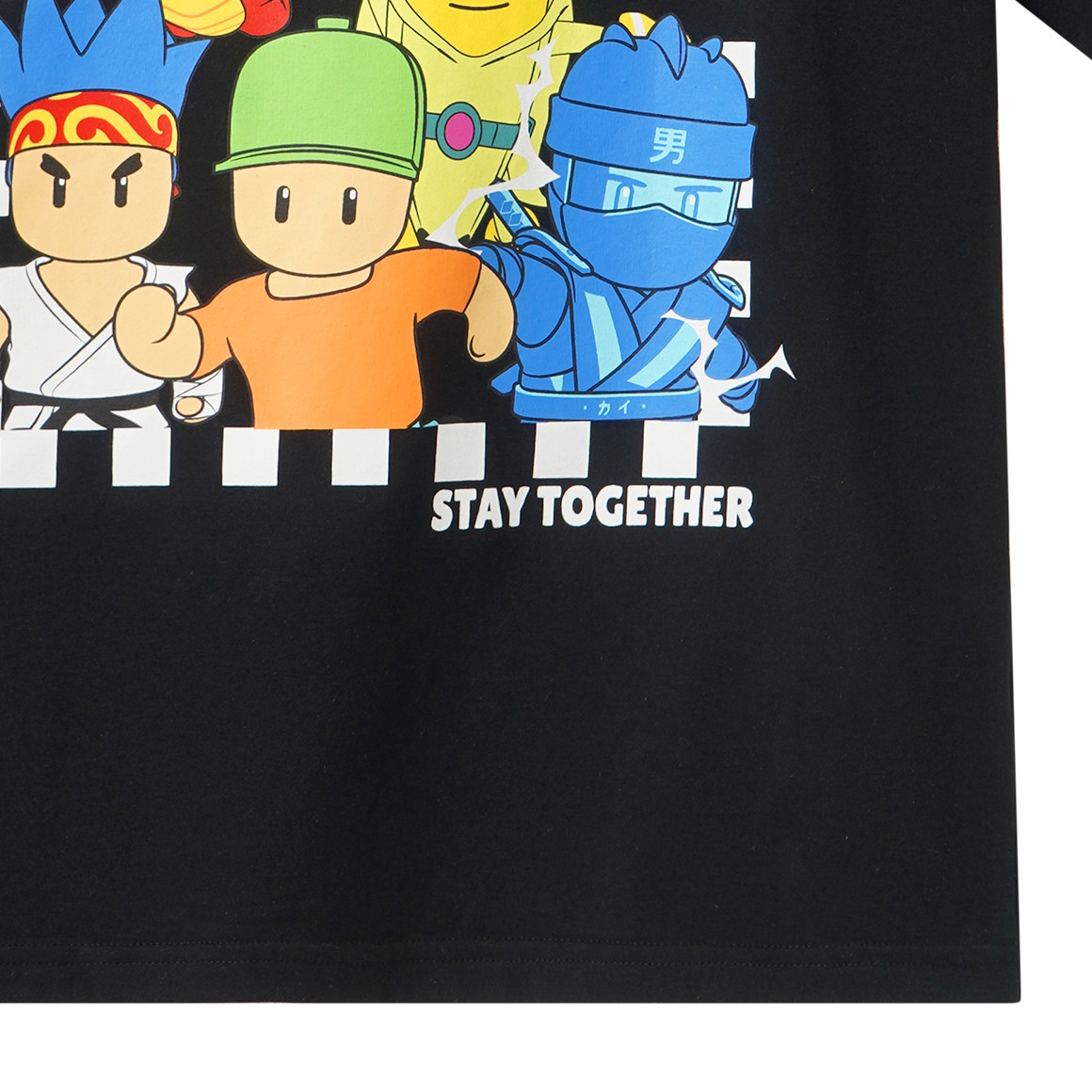 Stumble Guys T-Shirt mit Front-Print