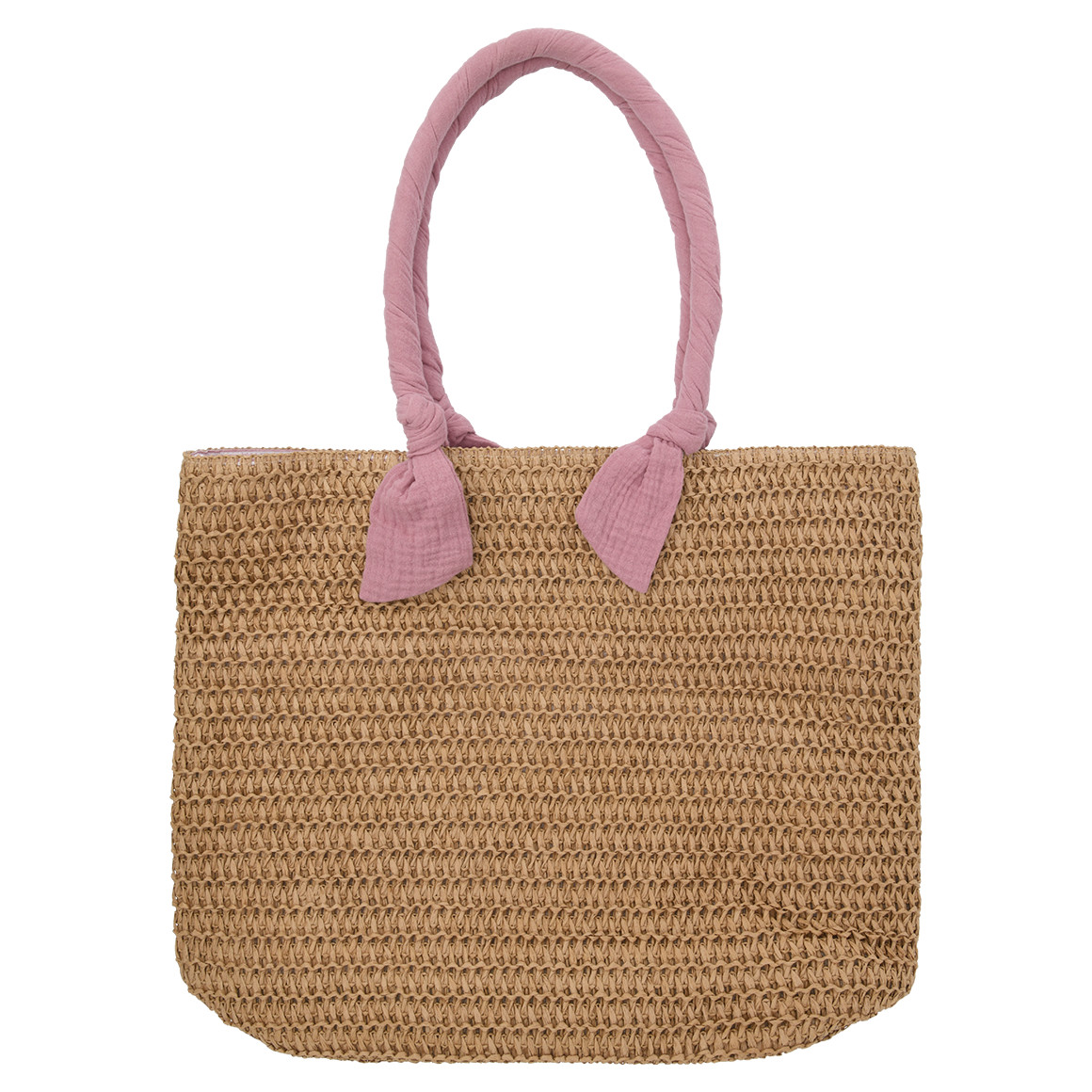 Damen Shopper mit Musselin-Griffen