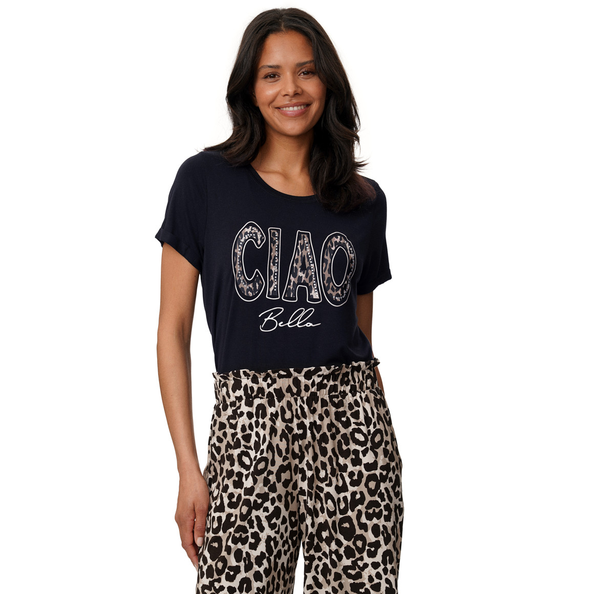 Dames T-shirt met print