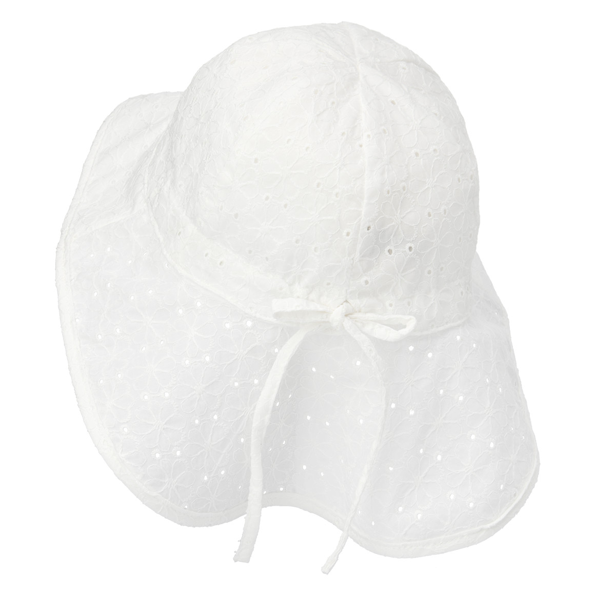 Baby Nackenkappe mit Spitze