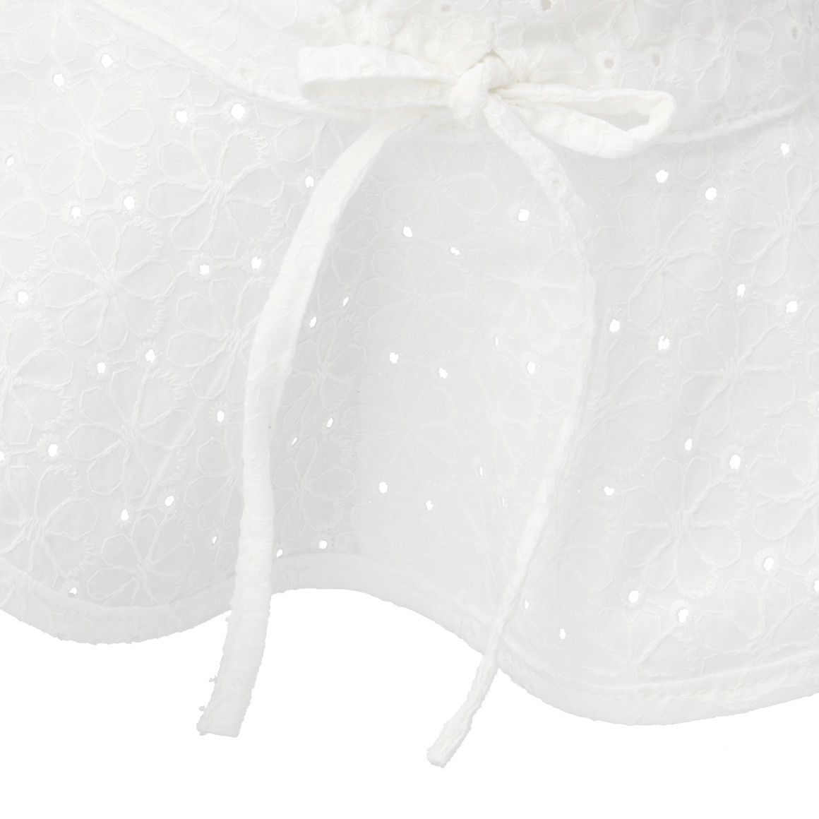Baby Nackenkappe mit Spitze