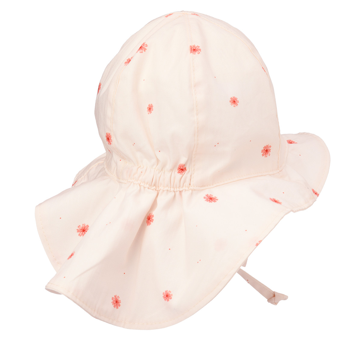 Baby Nackenkappe mit Blümchen