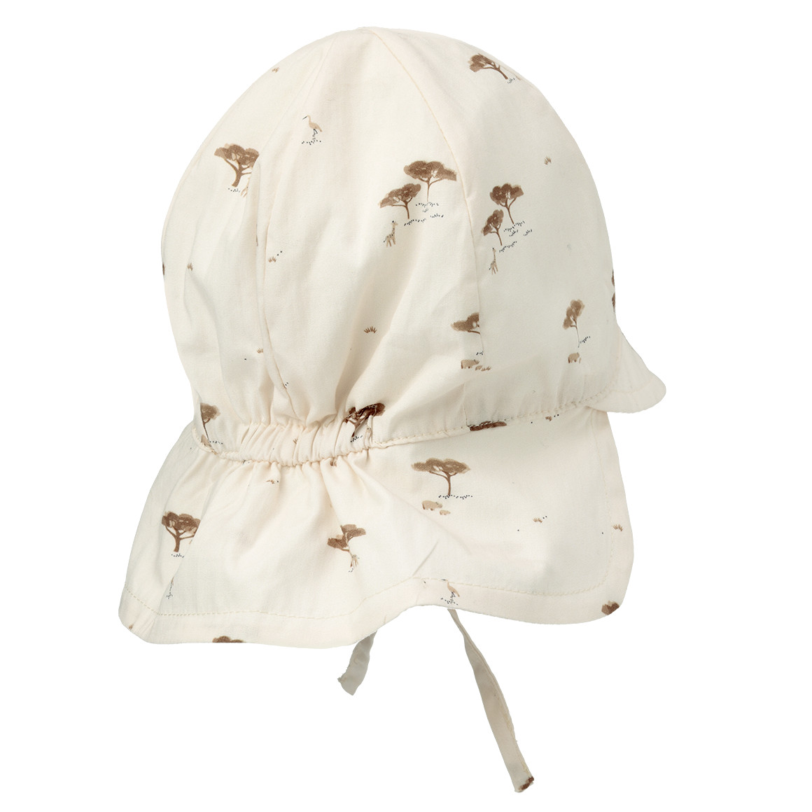 Baby Nackenkappe mit Safari-Muster