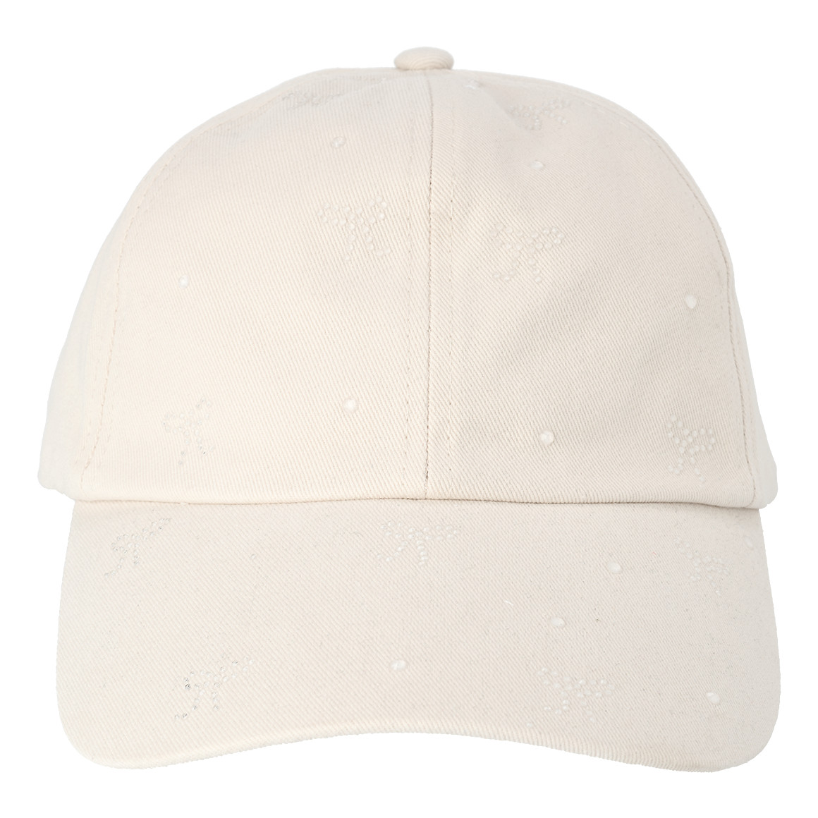 Damen Kappe mit Glitzersteinchen