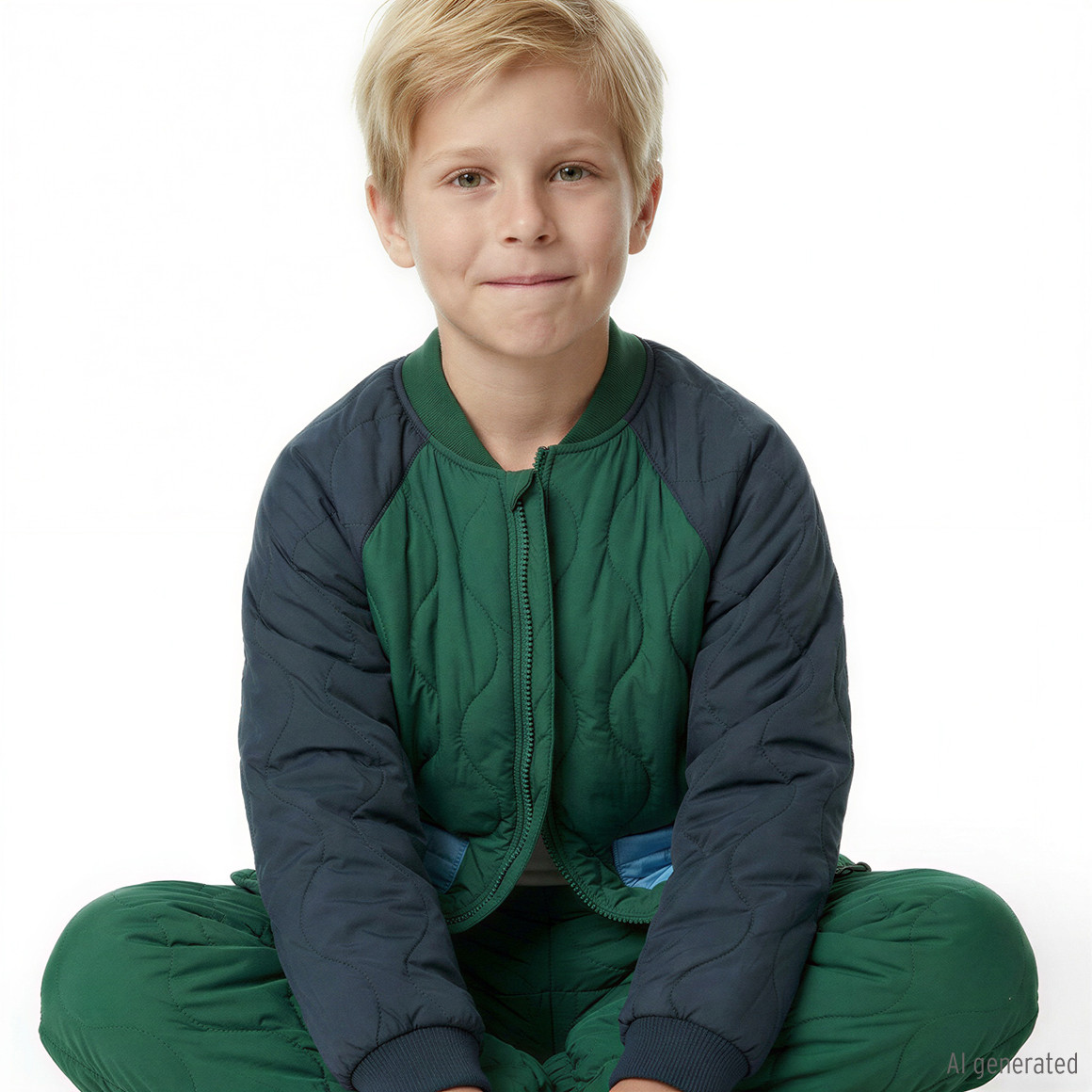 Kinder Thermo-Jacke mit Steppung