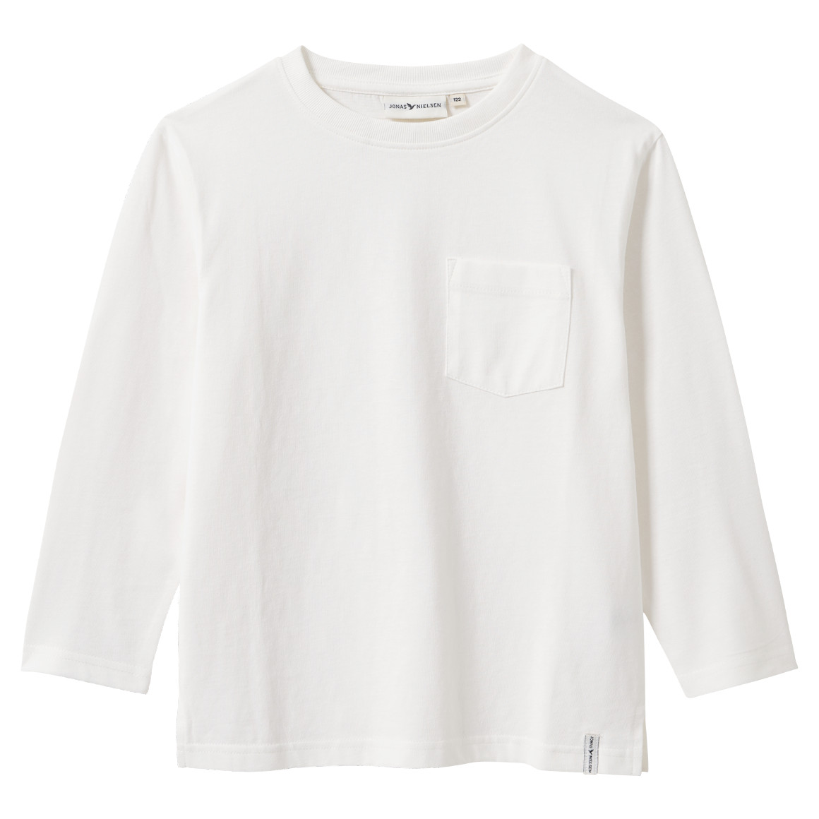 Jungen Langarmshirt in Unifarben
