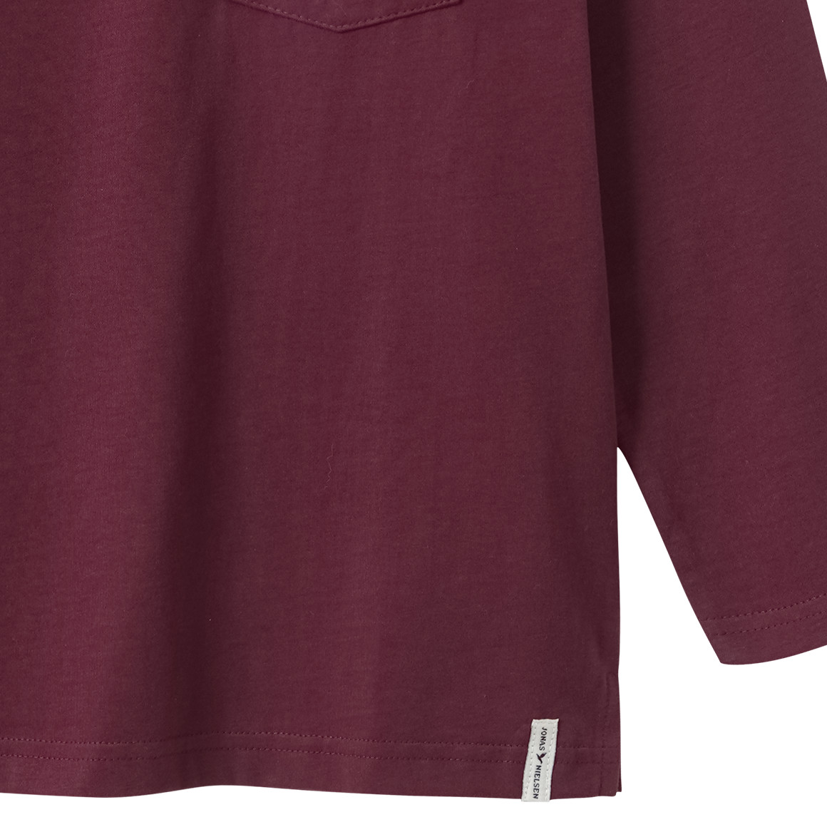 Jungen Langarmshirt in Unifarben