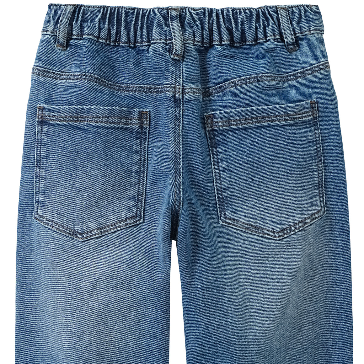 Jungen Straight-Jeans mit verstellbarem Bund