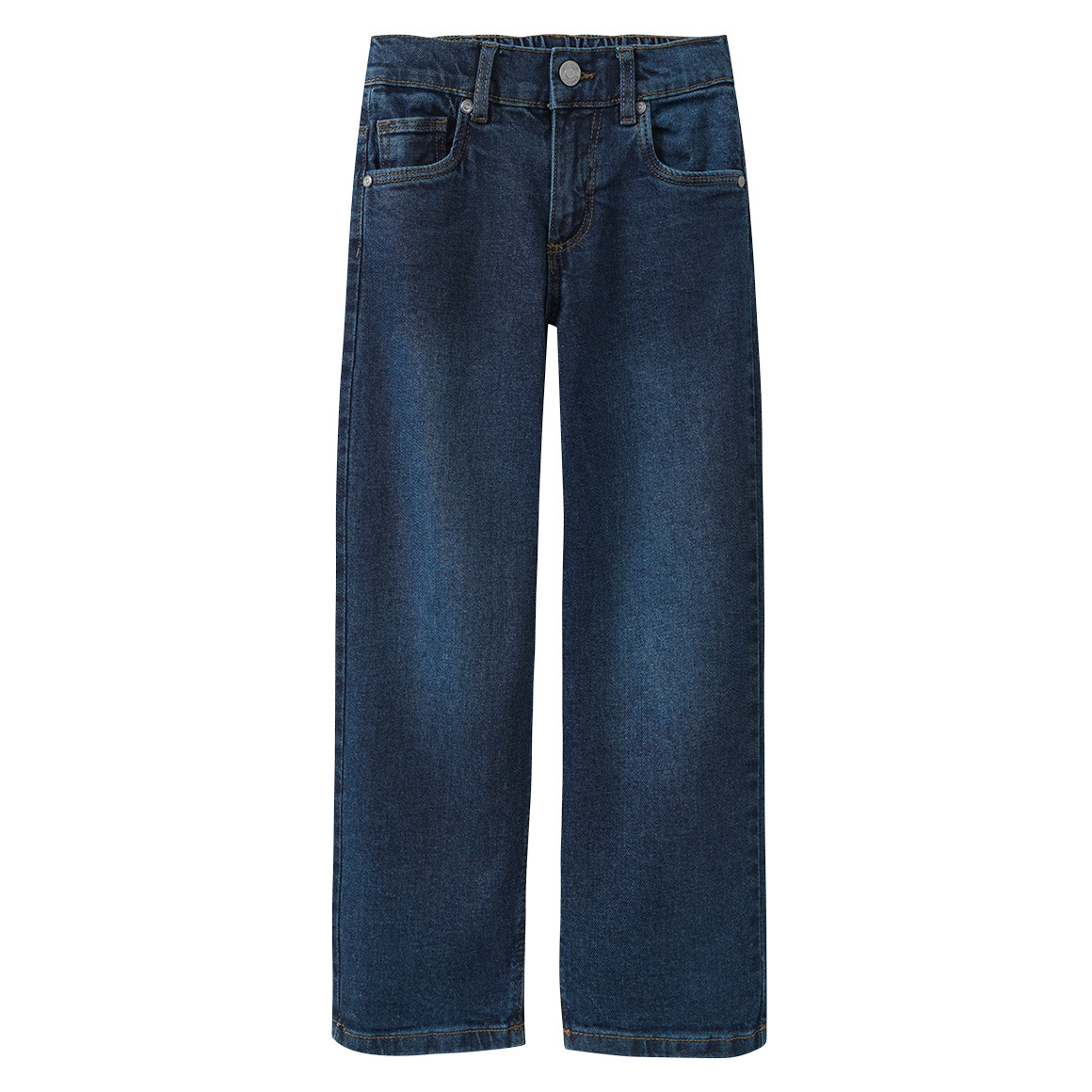 Jungen Straight-Jeans mit verstellbarem Bund