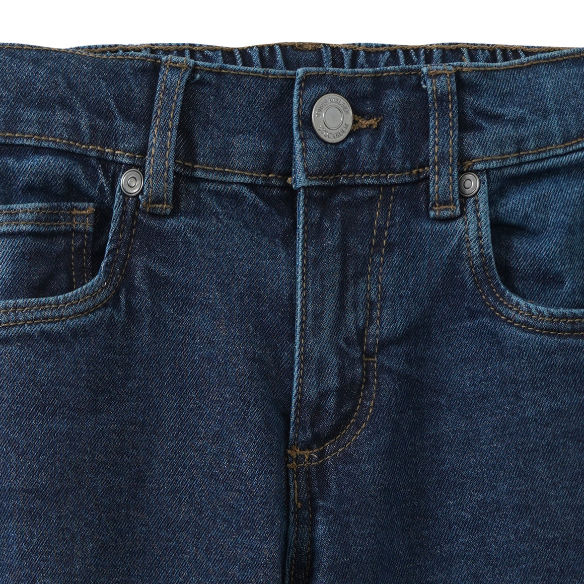Jungen Straight-Jeans mit verstellbarem Bund
