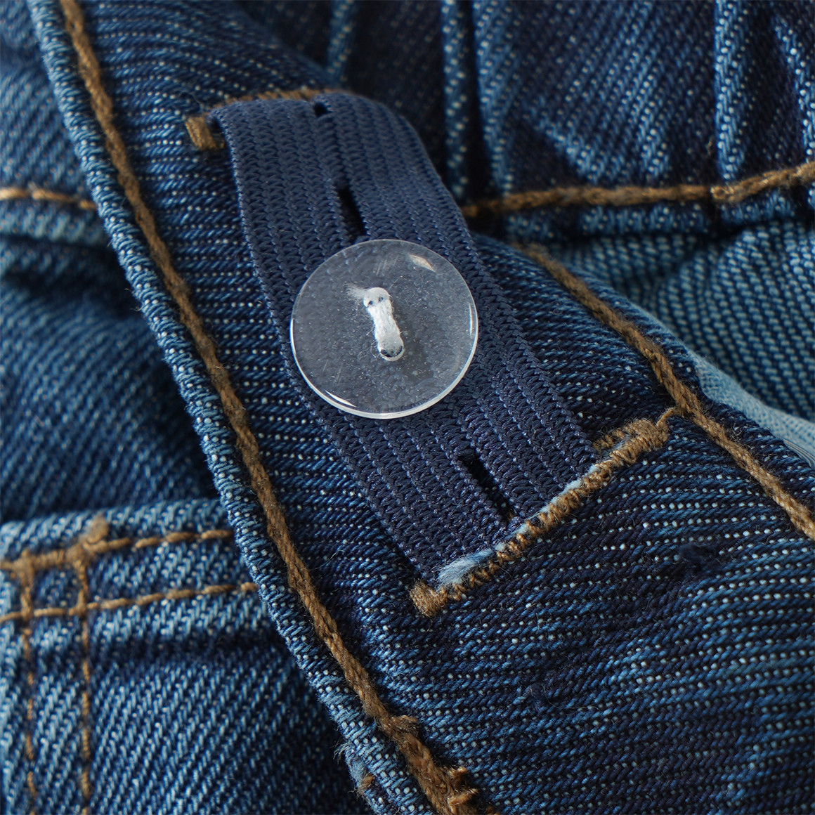 Jungen Straight-Jeans mit verstellbarem Bund