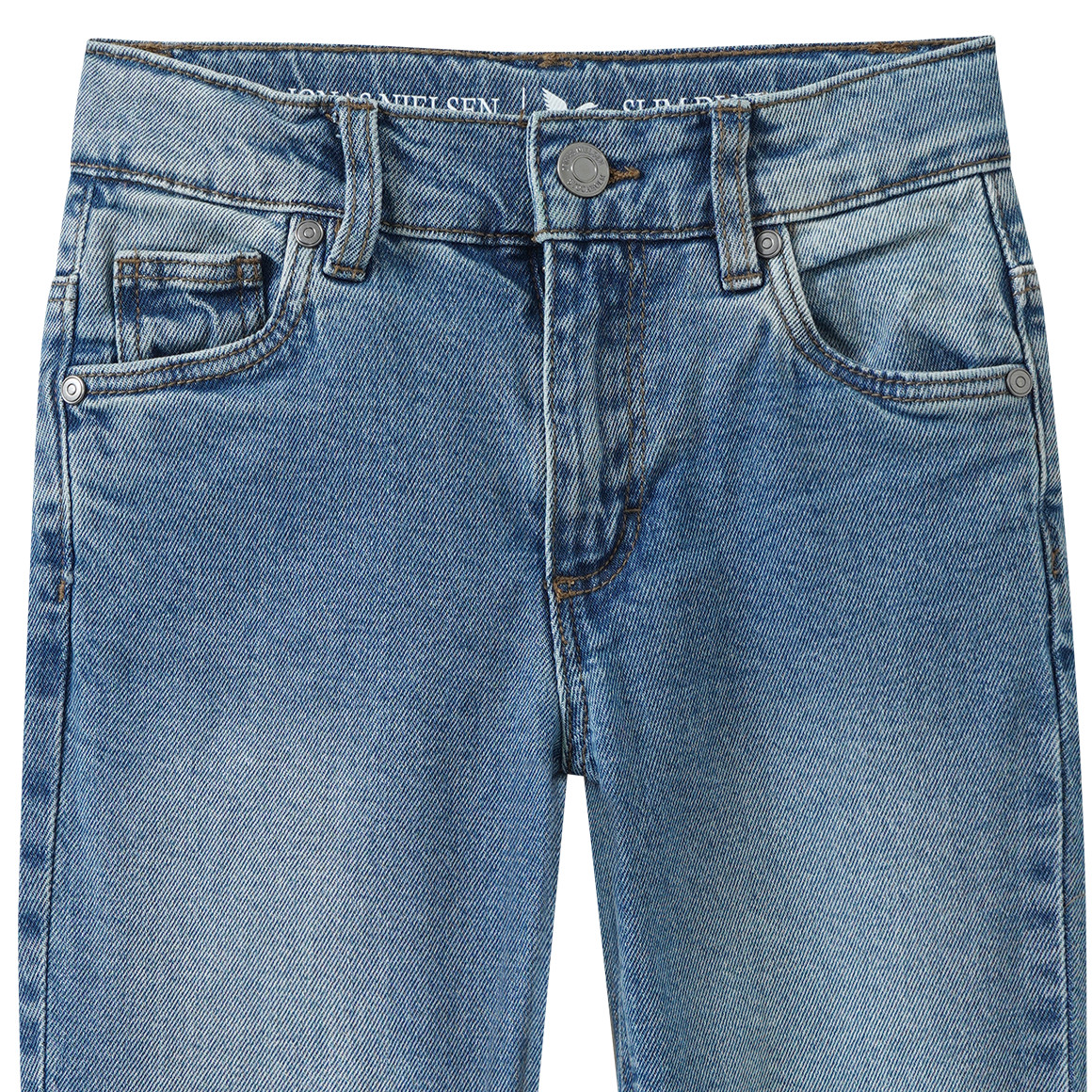 Jungen Slim-Jeans mit verstellbarem Bund