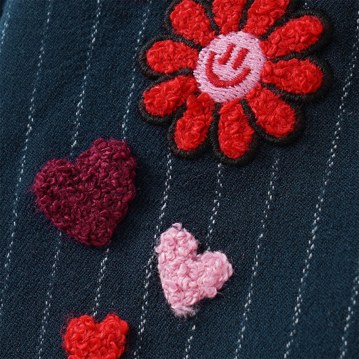 Mädchen Blazer mit Stickerei