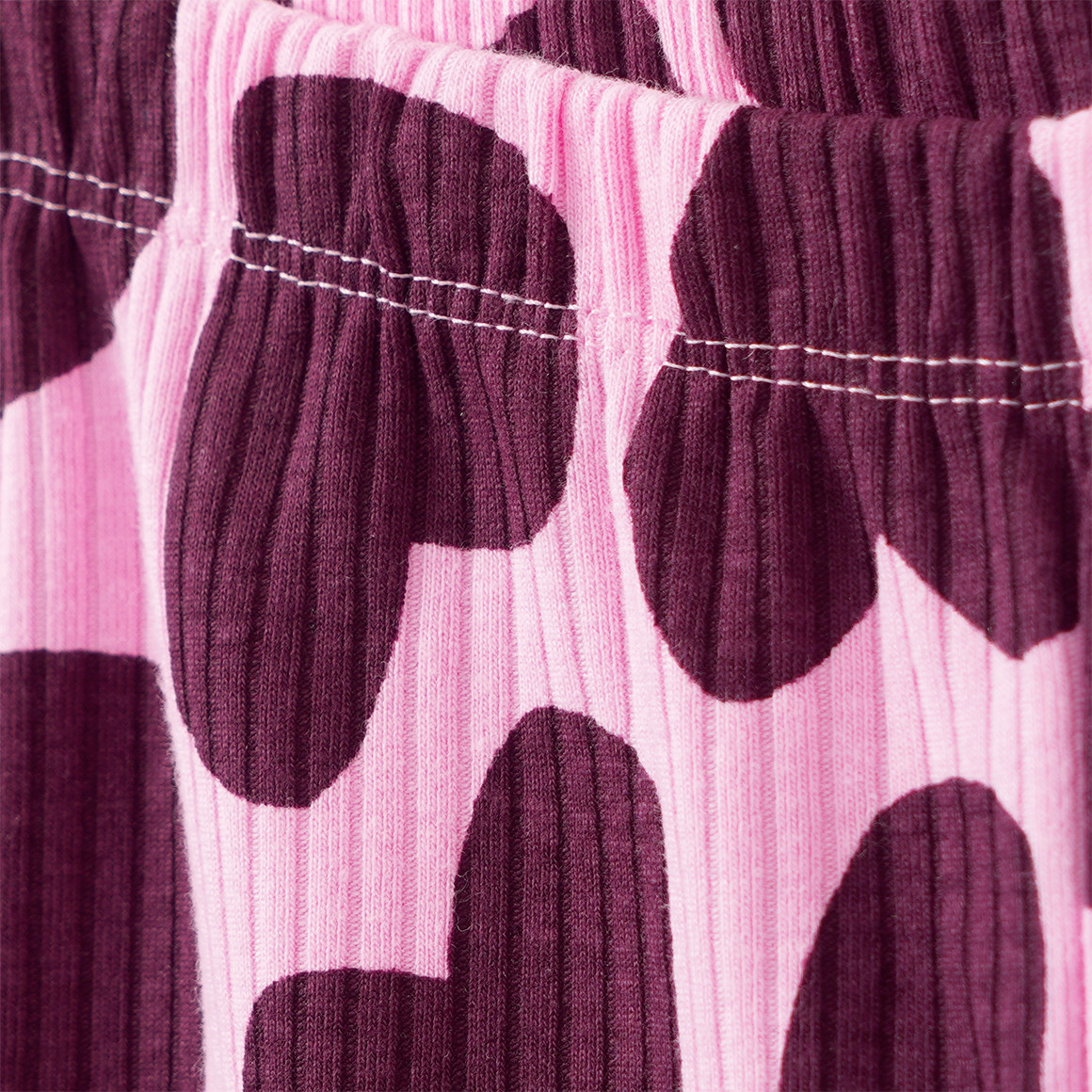 Mädchen Leggings mit Herz-Allover