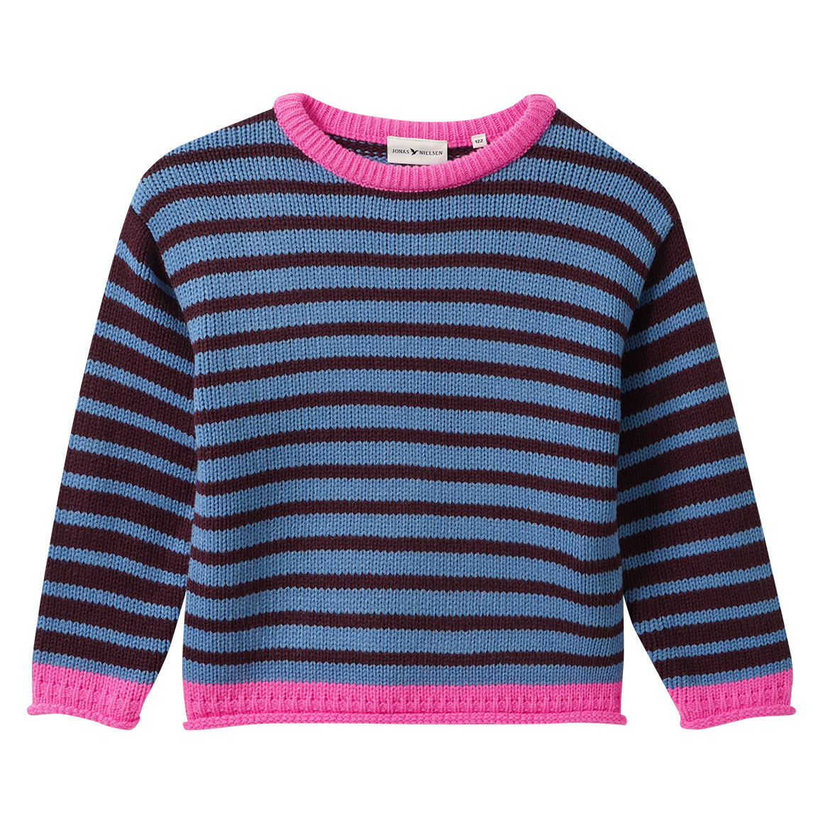 Mädchen Pullover mit Streifen