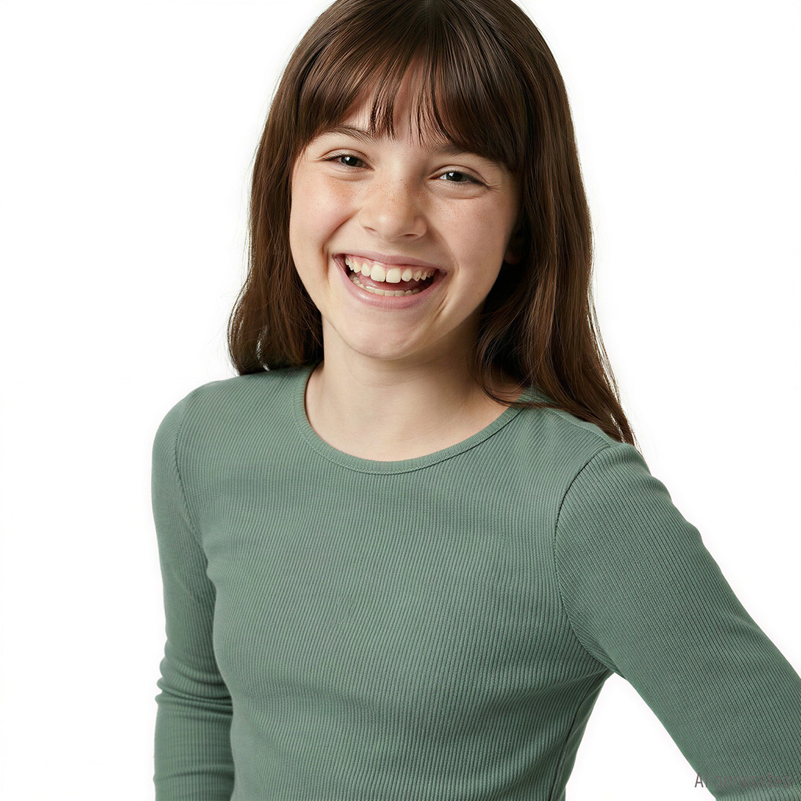 Mädchen Langarmshirt mit Bio-Baumwolle