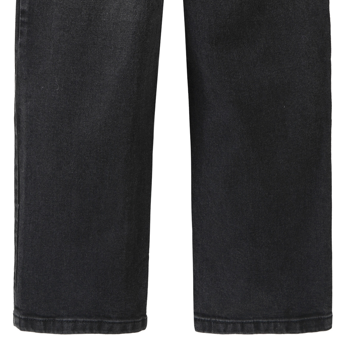 Mädchen Wide-Leg-Jeans mit verstellbarem Bund