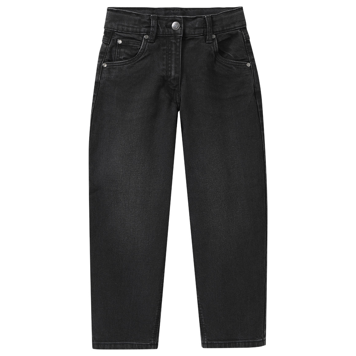 Mädchen Barrel-Jeans mit verstellbarem Bund