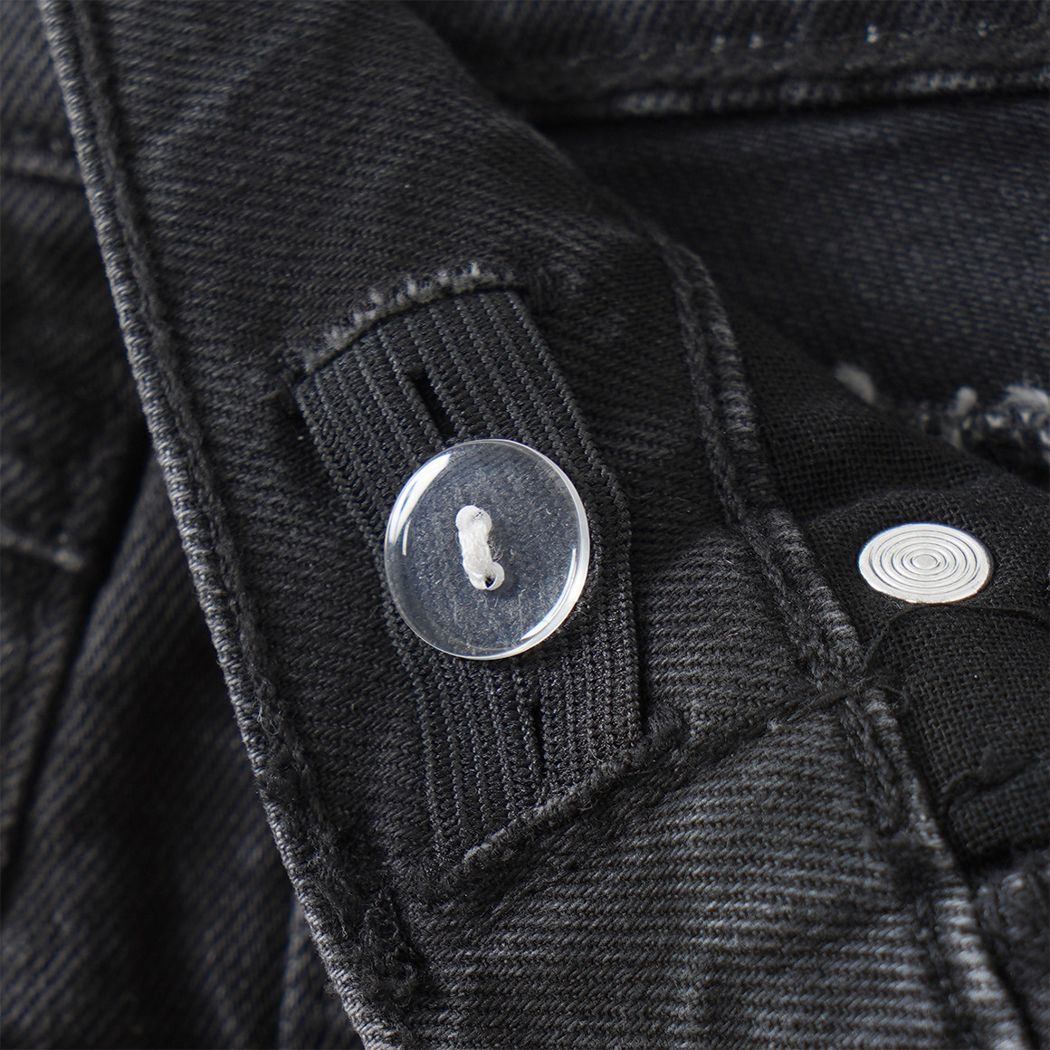 Mädchen Barrel-Jeans mit verstellbarem Bund