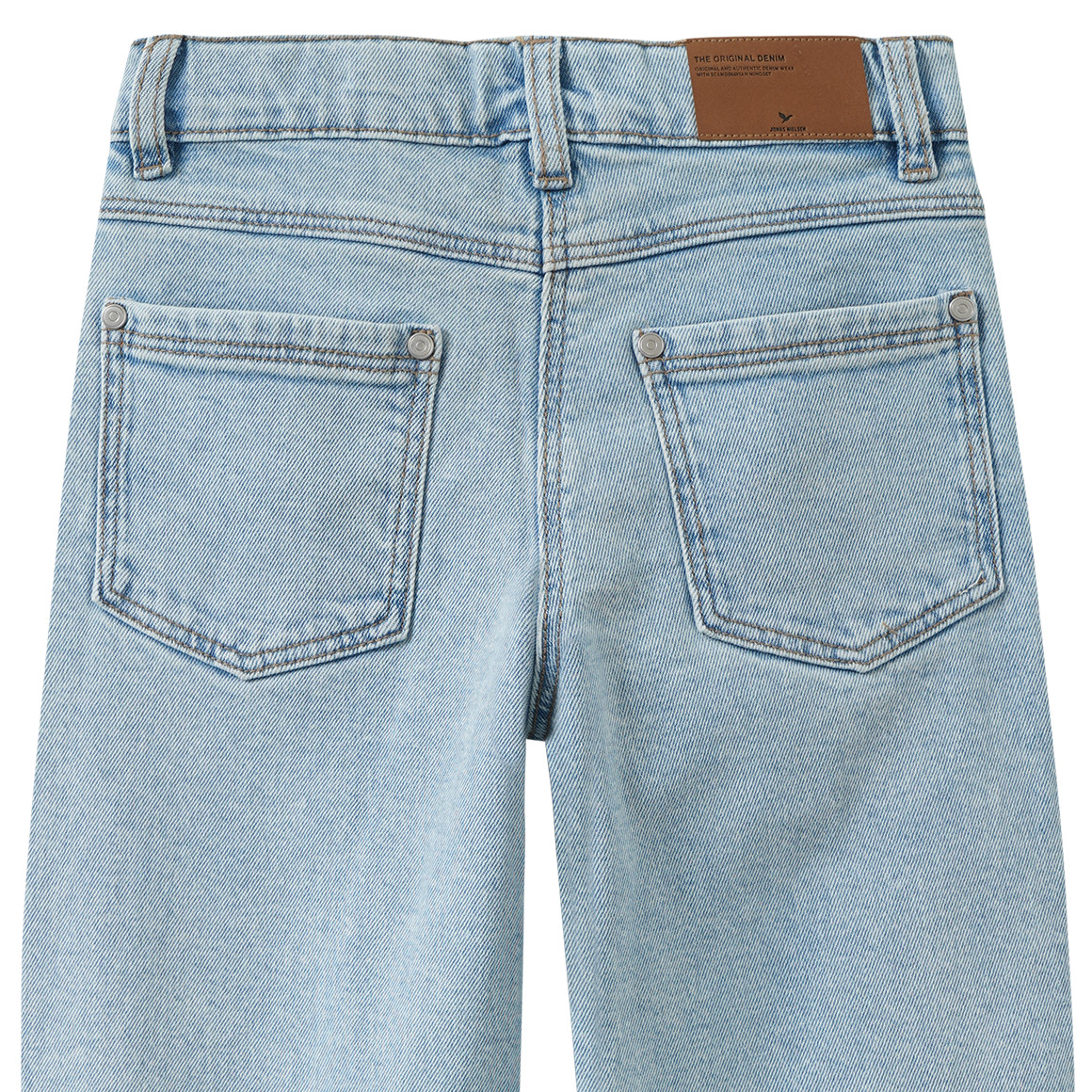 Mädchen Barrel-Jeans mit verstellbarem Bund
