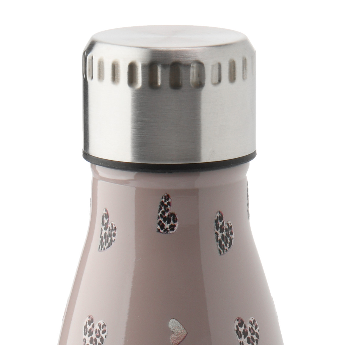 Edelstahl-Trinkflasche mit Allover-Muster