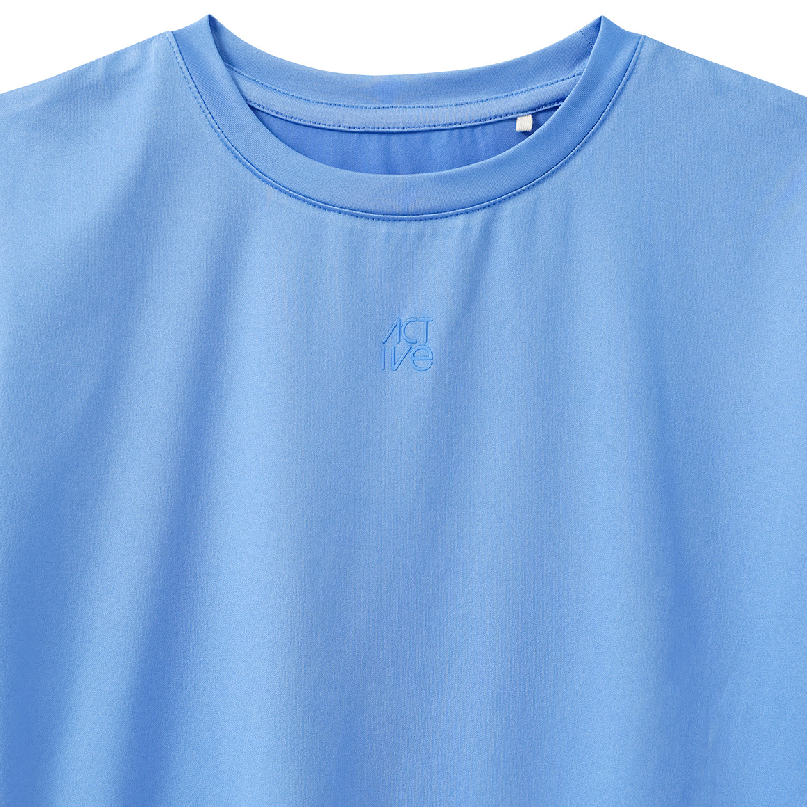 Mädchen Sport-T-Shirt unifarben