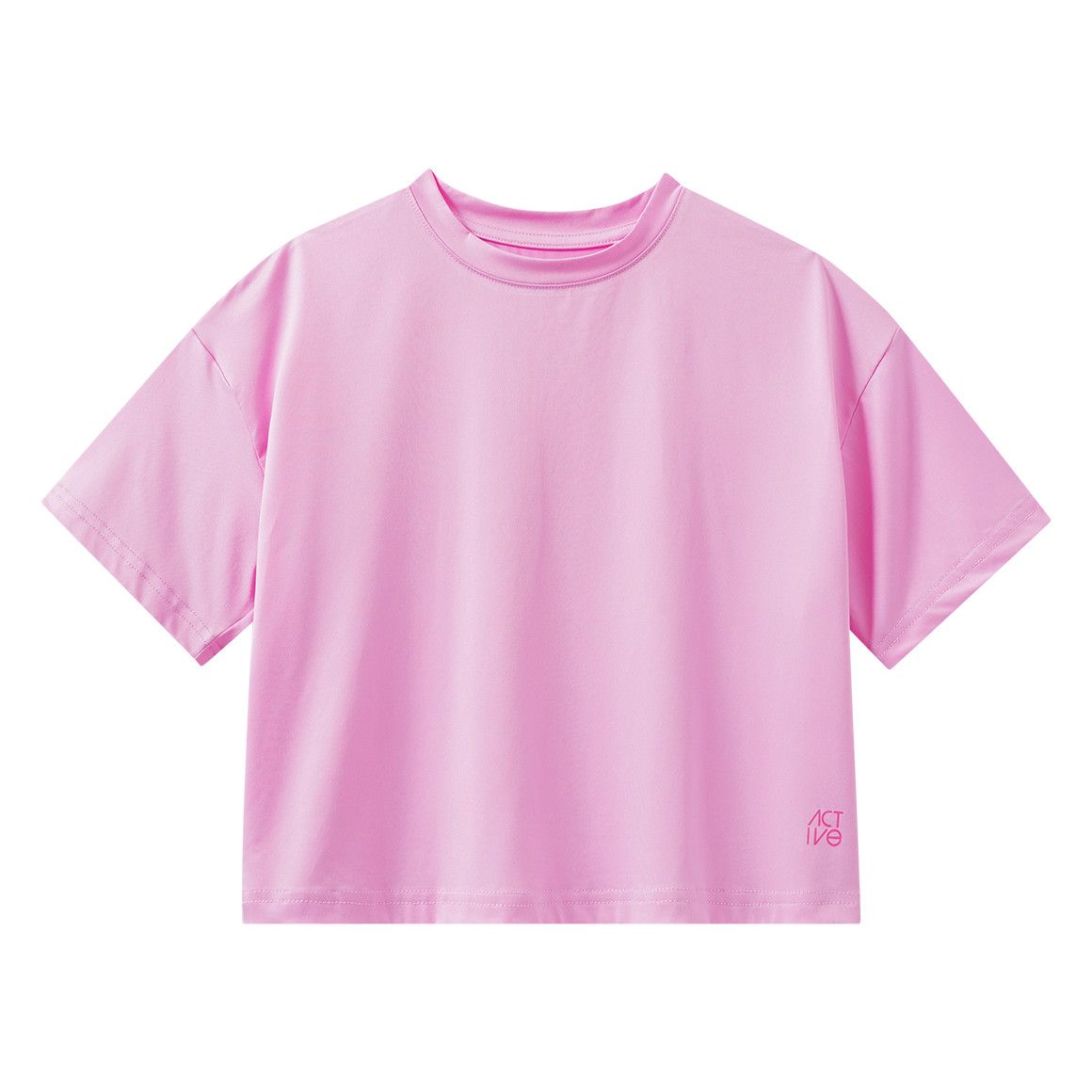 Mädchen Sport-T-Shirt cropped