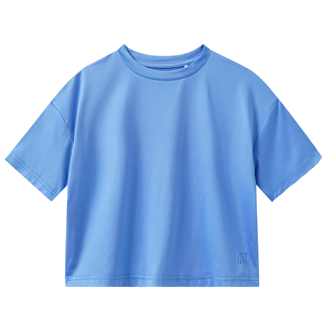 Mädchen Sport-T-Shirt cropped